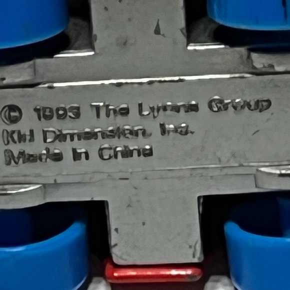 Vintage 1993 Barney Die Cast Red Fire Truck - Picture 9 of 9